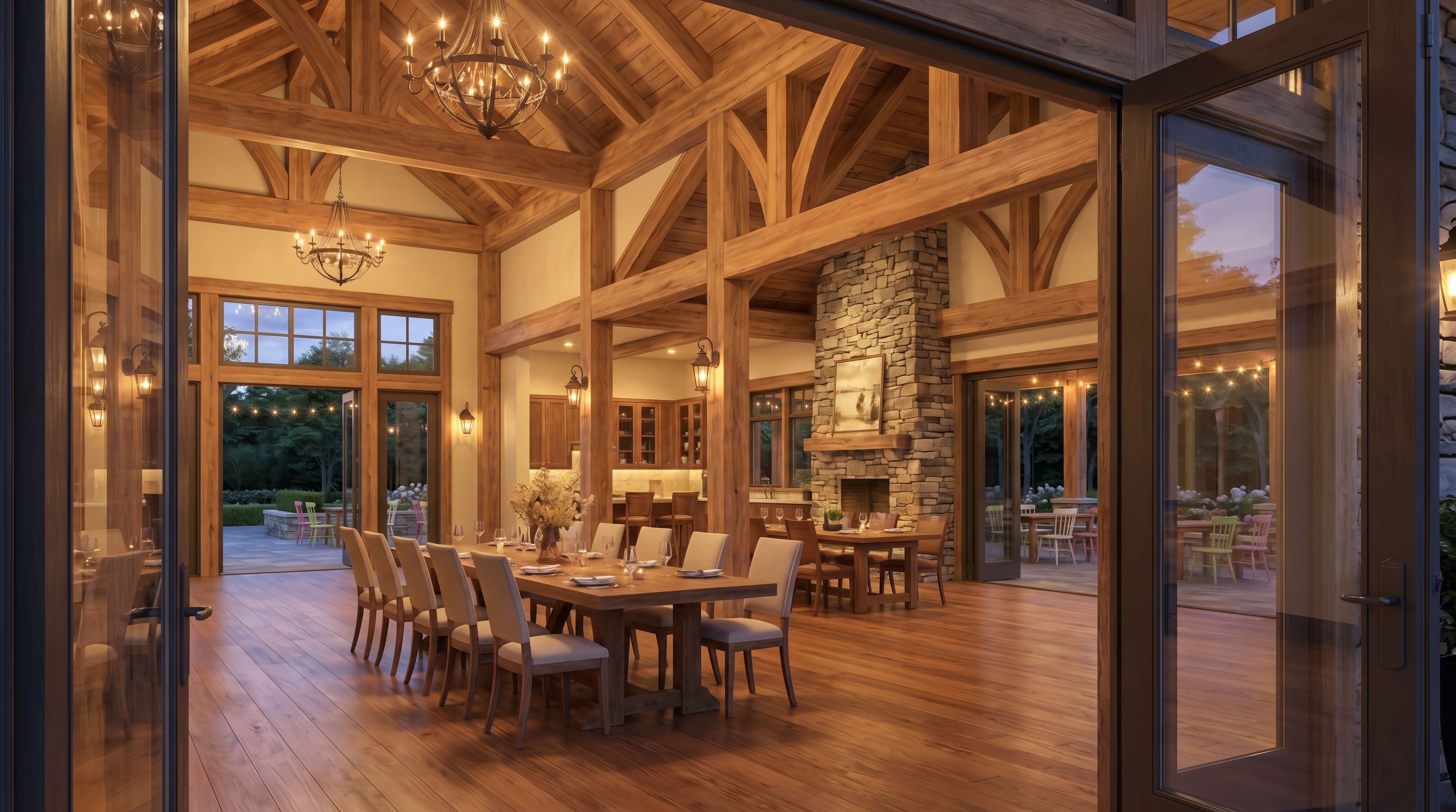 Completed construction project by Built By Visions, general contractor Hinckley OH